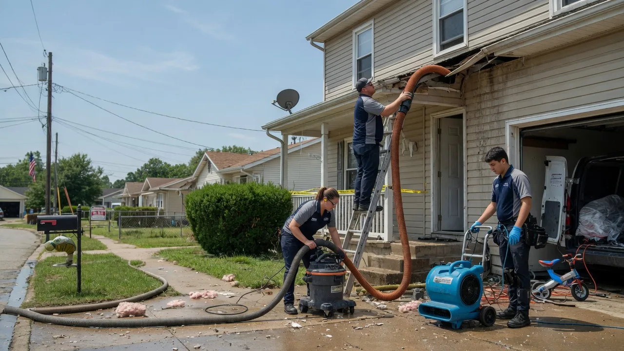 Water Damage Restoration in Spivey, KS near me